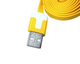 Кабель FROM FACTORY USC для Apple разные цвета USB/30mm/1м Белый - изображение 4