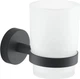 Стакан для ванної Gedy Eros Чорно-біла (23101400200) - зображення 1