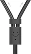 Кабель Ugreen AV102 AUX Audio TRS-RCAx2 M/M 0.25м Grey (UGR-10561) - изображение 2