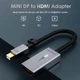 Кабель-переходник CableTime mini DisplayPort (M) – HDMI (M), 4K/60Hz, 0.15 м (CP26A) (CA915347) - изображение 4