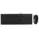 Комплект (клавіатура, миша) A4Tech KR-8572S Black - зображення 1