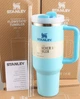 Термос термокружка Stanley Quencher H2.0 Tumbler из нержавеющей стали 1,18 л KT6007807 Powder Blue - изображение 1