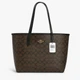Женская сумка Coach City Tote In Signature Canvas кожа шопер - изображение 1