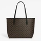 Женская сумка Coach City Tote In Signature Canvas кожа шопер - изображение 2