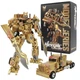 Коллекционная фигурка Трансформер Optimus Prime Heroic Leader Golden Version Transformers золотой - изображение 1