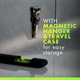 Станок Gillette Labs Champion Gold Edition с чистящим элементом 5 лезвий 2 картриджа с настенным креплением и футляром - изображение 5