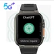 Смарт Годинник Телефон Ai3 5G LTE SIM карта GPS Wi‑Fi Bluetooth 4+32GB Месенджери Android 10 AMOLED дисплей Фронтальна Висувна Камера Мікрофон 1280mAh ChatGPT YouTube Facebook Instagram Black - изображение 4
