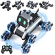 Іграшка трюкова собака-робот з вісьмома колесами на радіокеруванні XPRO Stunt Robot Dog (47761-9056_753) - изображение 6