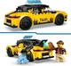 Конструктор LEGO CITY Желтое такси 122 элемента (60487) - изображение 5