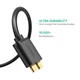 Кабель Ugreen US130 USB 3.0 A Male to Micro USB 3.0 Male Cable 1m Black (10841) - изображение 3