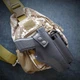 Поясна кобура Пеламе MOLLE GLOCK 17 з натуральної шкіри BLACK - зображення 9