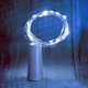 Гирлянда пробка Роса на батарейках, 2м, 20 LED, Холодный белый (батарейки в комплекте) - изображение 1