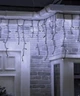 Уличная светодиодная гирлянда бахрома, 3 м, 100 LED, 220 В, черный провод, Белый - изображение 7
