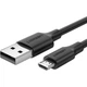 Дата кабель USB 2.0 AM to Micro 5P 3.0m 2A US289 black Ugreen (60827) - зображення 1