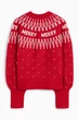 Вязаный свитер C&A 2232828c49 XL красный (100005698) - изображение 6
