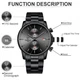 Мужские наручные часы Cheetah Mars Black - изображение 4