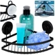 Полиця для душу Bathroom Solutions 567047 на присосках металева Чорна (8721037111744) - зображення 5