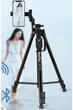 Штатив тренога NeePho NP-8830 черный для фотоаппарата и телефона с пультом и чехлом 155 см (LIV-S_11C) - изображение 6