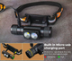 Налобный фонарик Sofirn H25LR аккумуляторный светодиодный фонарь с красным светом Black (19275) - изображение 8