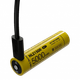 Акумулятор із зарядкою Nitecore 21700 Li-Ion NL2150R 5000mAh USB-C Жовтий (2464795882) - зображення 2