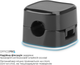 Органайзер для кабелів OfficePro CM002B Black - зображення 7