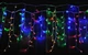 Гирлянда уличная Бахрома 5 м 120 LED цветная на белом проводе для украшения дома и сада светодиодная гирлянда (VIL-O_33P) - изображение 2