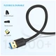 Дата кабель USB 3.0 AM/AM 1.0m US128 black Ugreen (10370) - изображение 3