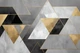 Дизайнерские виниловые фотообои на флизелиновой основе Triangles - изображение 1