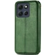 Чохол Deexe Rhombus Wallet для Motorola Moto G86 Power - Green - зображення 5