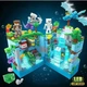 Конструктор LED Майнкрафт Minecraft Подводный мир 898 деталей Деревня, крепость, ферма + человечки + свет - изображение 3