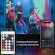 Смарт гірлянда на ялинку 2.5м 10 ниток 250 LED керування телефоном USB пульт RGB святкова новорічна Garlando - зображення 6