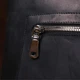Винтажная кожаная женская сумка Shvigel 16347 Черная 36х33х8,5 см - изображение 8