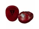 Лапи TITLE Boxing Blood Red Leather Punch Mitts один розмір темно-червоний (5092) - изображение 3