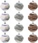 Набір ялинкових кульок Home & Styling Collection 839497 ударостійкі 8 см 12 шт (8721037568517) - зображення 1