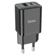 СЗУ Hoco N28 Founder PD20W+QC3.0 (1USB-A/1C) Black - изображение 1