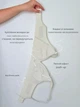 Бесшовный бюстгальтер в рубчик S (60A, 60B, 65A, 65B) Free Bra анатомический лиф без косточек Белый 515942369 - изображение 8