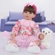 Силіконова Колекційна Лялька Реборн Reborn ( Вінілова дівчинка Marta Doll ) Висота 60 см - зображення 2