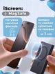 Селфи экран монитор магнитный беспроводной дисплей Screen 4.0 MagSafe для смартфона с аудиопередачей трепод сэлфи палка монопод штатив устройство для стримов видео блогеров съёмки задней камеры телефона смарт аксессуар с пультом айфона iPhone Android - изображение 3