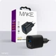 Зарядний пристрій мережевий Make 20W GaN3 Mini Type-C PD3.0 + USB QC4.0 Black (MCW-2022GBK) - зображення 7