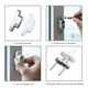 Захисний Блокувальний Замок на Вікно від Дітей PRIME ORIGINAL LOCK - Посилений Дитячий Блокіратор Вікна з Тросом, Обмежувач - зображення 8