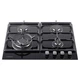 Варочная поверхность газовая Pyramida PFG 647 Black Luxe - изображение 2