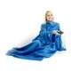 Плед з рукавами Snuggie флісовий синій R203763 - зображення 2