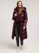 Пуховик зимовий довгий жіночий Lee Cooper Laura-7030 XL Бордовий (5905991747239) - зображення 3