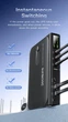 ИБП UPS 36W Docreate DC1036L POE, USB, 3xDC (5/9/12V), LED-Display, под заменяемые АКБ 18650 4шт (БЕЗ АКБ) Black - изображение 5
