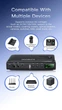 ИБП UPS 36W Docreate DC1036L POE, USB, 3xDC (5/9/12V), LED-Display, под заменяемые АКБ 18650 4шт (БЕЗ АКБ) Black - изображение 10