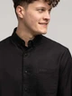 Koszula męska bawełniana Lee Cooper Lars Oxford XL Czarna (5905991750925) - obraz 4