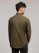 Koszula męska bawełniana Lee Cooper Lars Oxford 2XL Khaki (5905991750970) - obraz 2