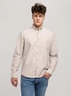 Koszula męska bawełniana Lee Cooper Lars Oxford 2XL Beżowa (5905991751021) - obraz 3