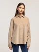 Сорочка бавовняна жіноча Lee Cooper Rosalyn-6000 XL Бежева (5905991751724) - зображення 4