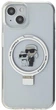 Etui Karl Lagerfeld Ring Stand Karl&Choupettte MagSafe do Apple iPhone 15/14/13 White (KLHMP15SHMRSKCH) - obraz 3